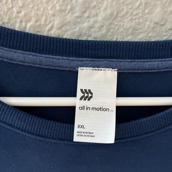 Blue faded long sleeve XXL - Picture 4 of 4